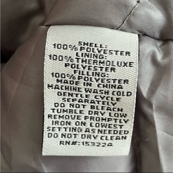 NWT Nordstrom’s RAINFOREST Oxford Nylon Fur Trim Lined Thermoluxe Anorak Coat M - Picture 12 of 15